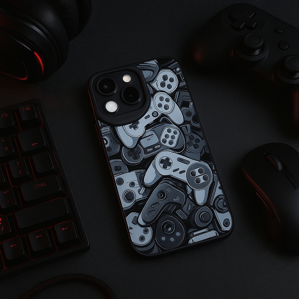 iPhone 15 Pro Max gaming theme Logo Cover Luxury Case for iPhone 15 Pro Max NEW
